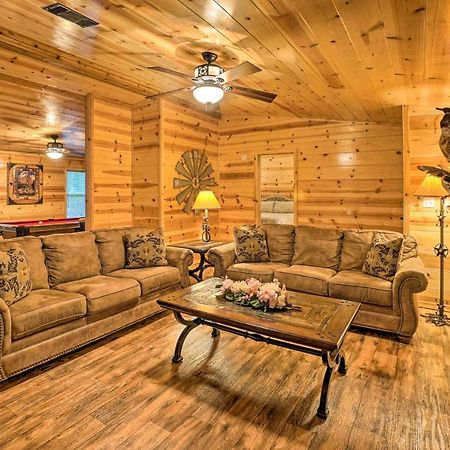 Broken Bow Oasis Hot Tub, Fire Pit And Patio Villa Exteriör bild